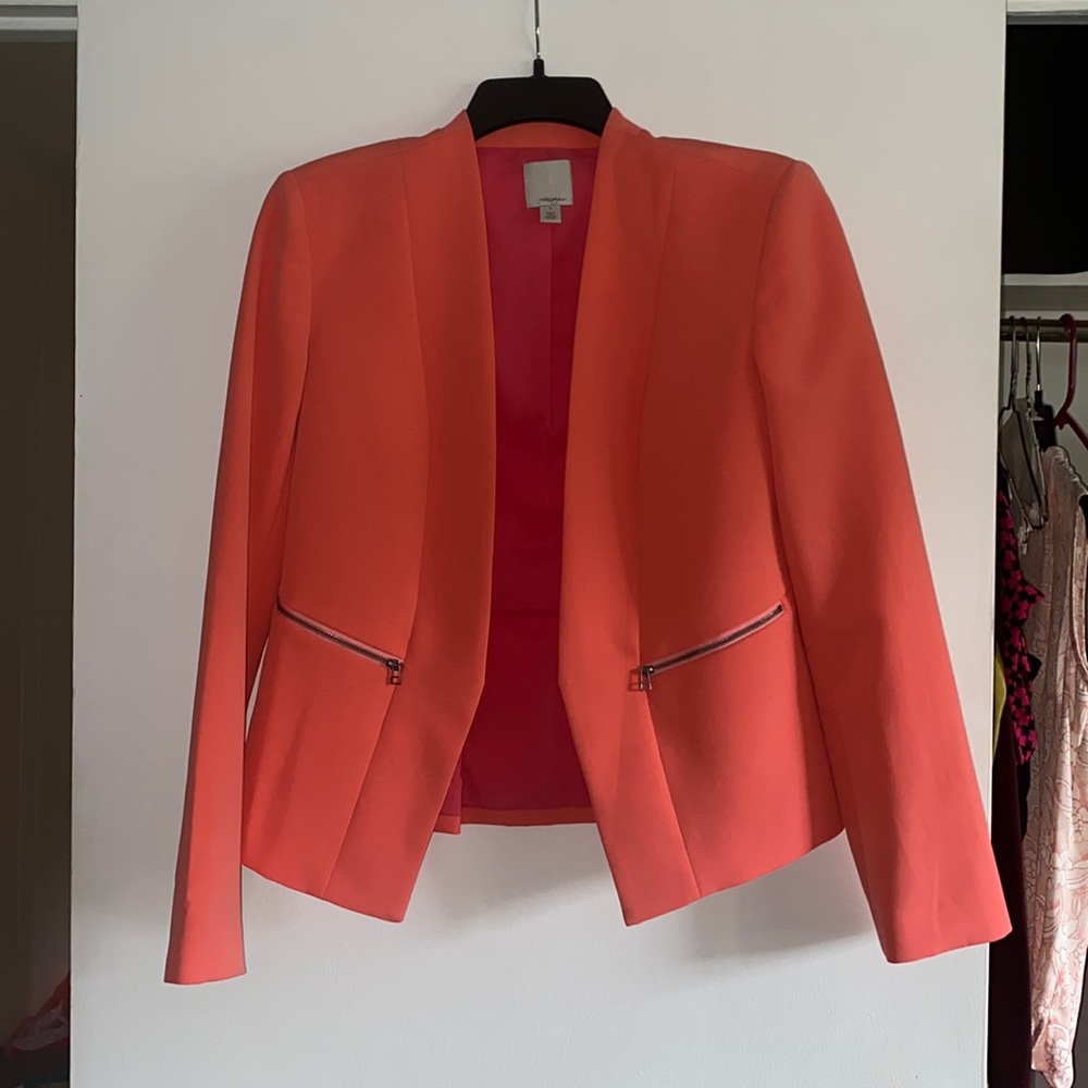 Beautiful Coral Halogen Blazer